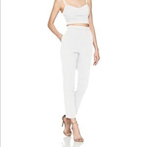 Black Halo Mayka Two-Piece Jumpsuit